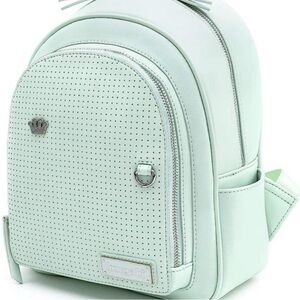 Loungefly Seafoam green pin backpack Disney